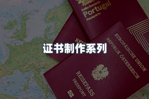 证书制作系列